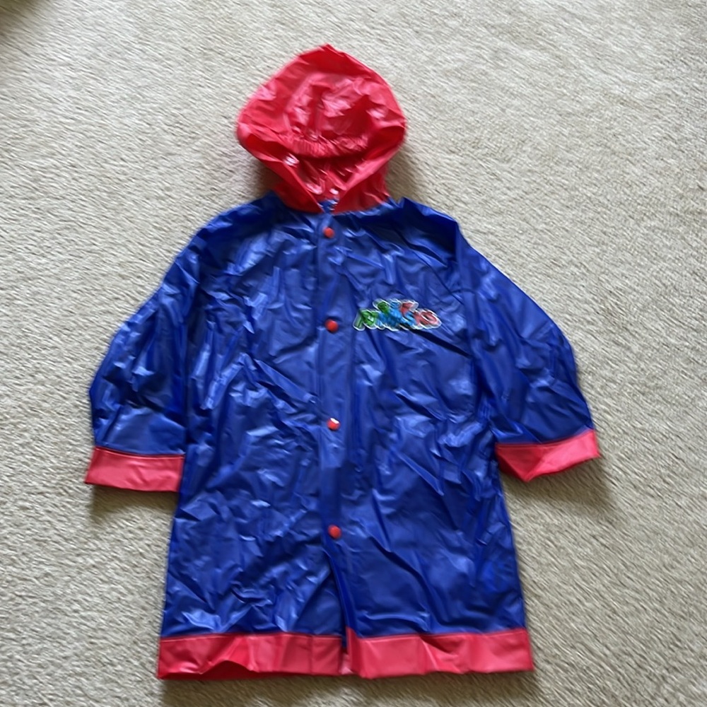 The Limited Blue Vinyl Water-Proof Jacket